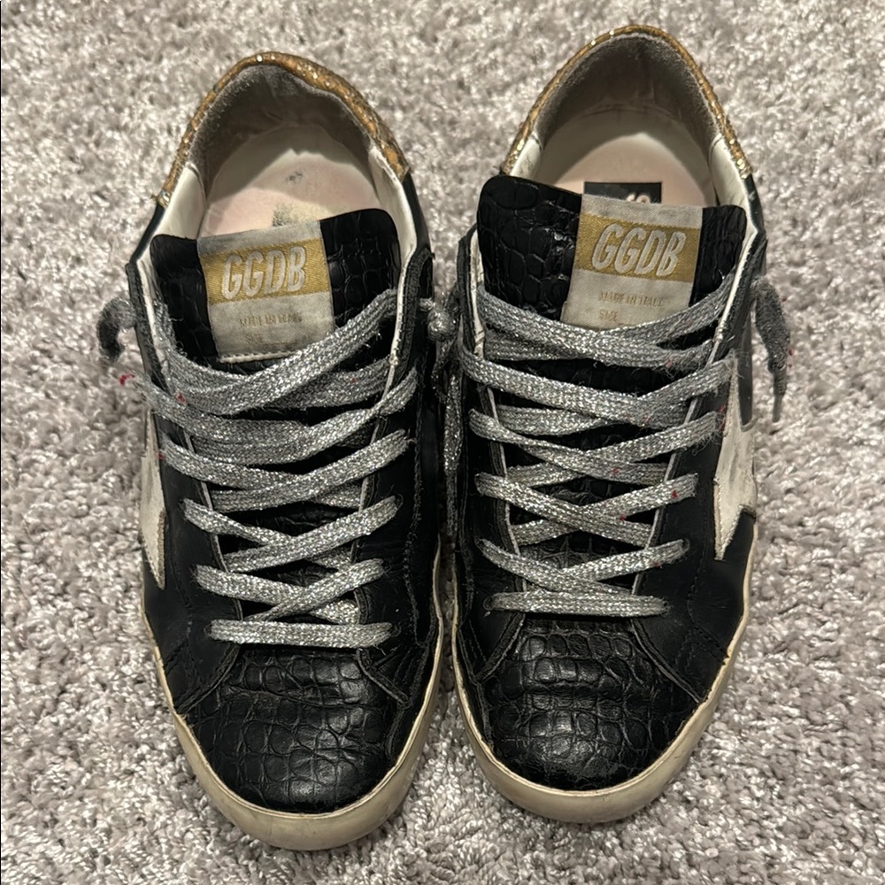 GGDB Black and White Sneakers golden goose
